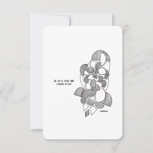 Himlar är gränsen, tror jag på dig - ett vanligt k (Framsida)