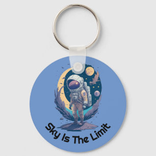 Himlar är Perfekten för Limit Astronaut Keychains Nyckelring