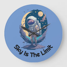Himlar är Perfekten Limit Astronaut T-Shirt