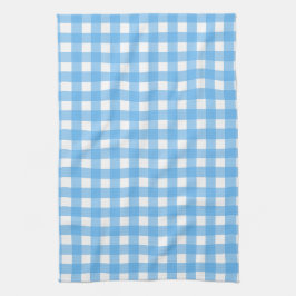 Himlar blå gingham kökshandduk