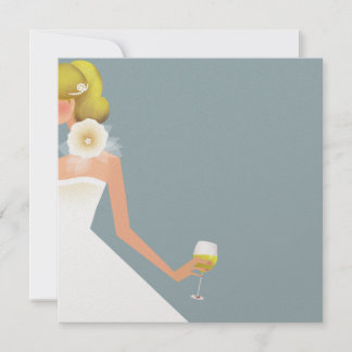 himlar blå inbjudningskort för möhippan