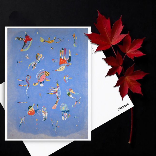 Himlar blå, Kandinsky 1940 Vykort (Skapare uppladdad)