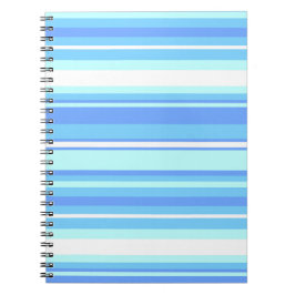 Himlar blå rand anteckningsbok