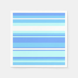 Himlar blå rand pappersservett