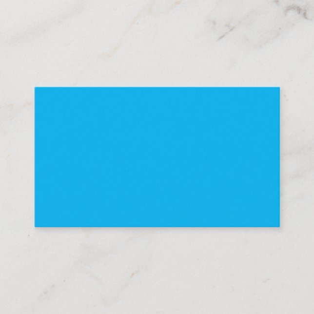Himlar Blue #00B0EF, Boll Blue Tidsbeställning Kort (Framsida)