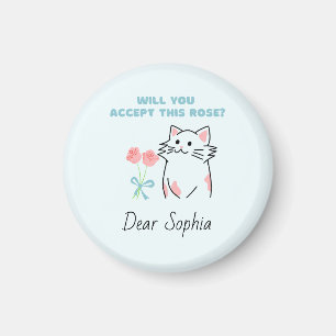 Himlar Blue Adsible Cat&Ro Magnet