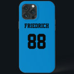 Himlar Blue and Black Sports Jersey<br><div class="desc">Lägg till ett eller flera namn och nummer för att anpassa den här anpassningsbarna,  himmel blue and black sport jersey inspirred phone case. Det är en utmärkt gåva till en sportfantast eller idrottsman. Det finns alternativ för att ändra storlek på färg och teckensnitt.</div>