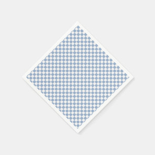 Himlar Blue and White Gingham Checkered Pappersservett
