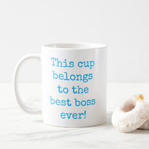 Himlar Blue Best Chef någonsin Typography Kaffemugg
