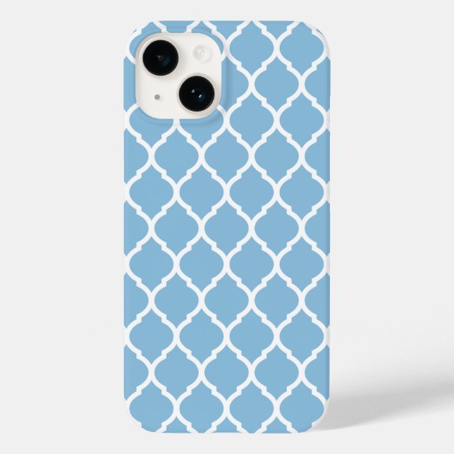 Himlar Blue Chic Moroccan Lattice Mönster (Baksida)