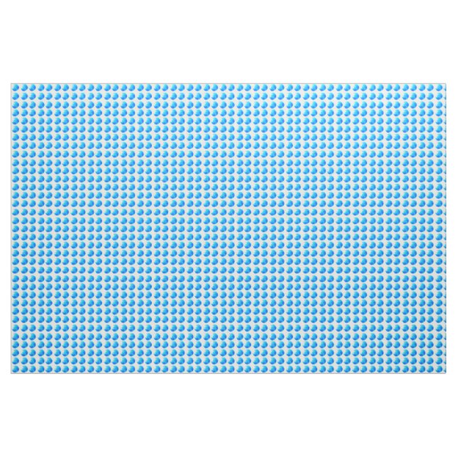 Himlar Blue Dots Ivory Linen Fabric Material Tyg (Yard)