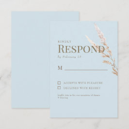 Himlar Blue Guld Text Boho Bröllop OSA