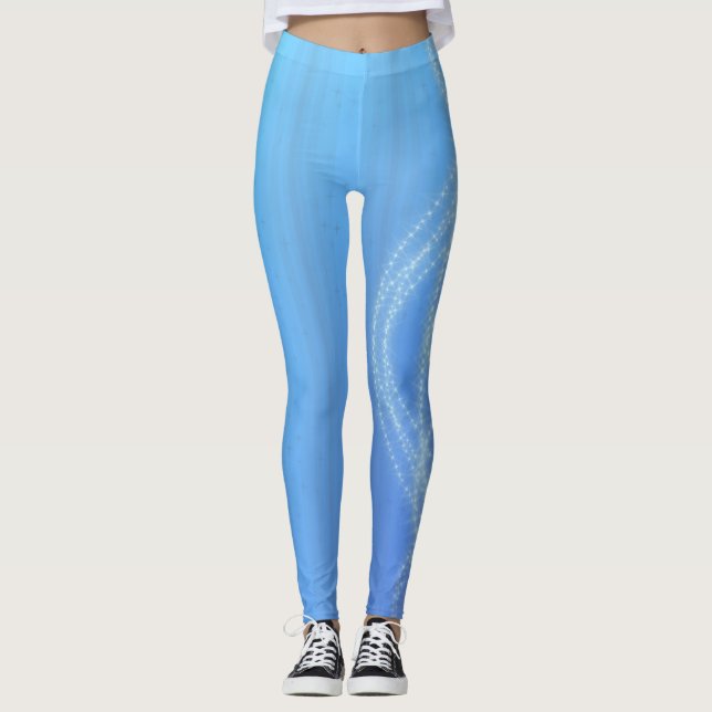 Himlar Blue Leggings (Framsida)