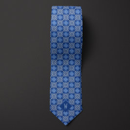 Himlar Blue Mandala Monogram Slips