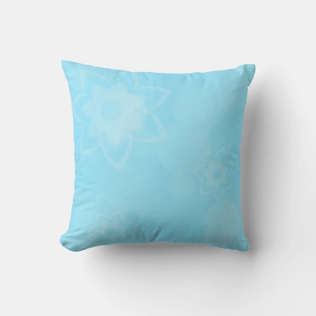 Himlar Blue Mönster Kudde (Framsida)