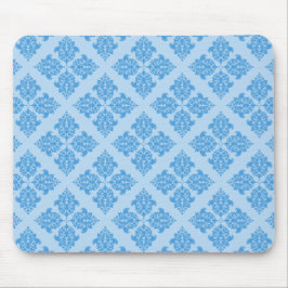 Himlar Blue Moroccan Damask Musmatta