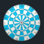 Himlar Blue och White Piltavla<br><div class="desc">Himlar Blue and White Dart Board</div>