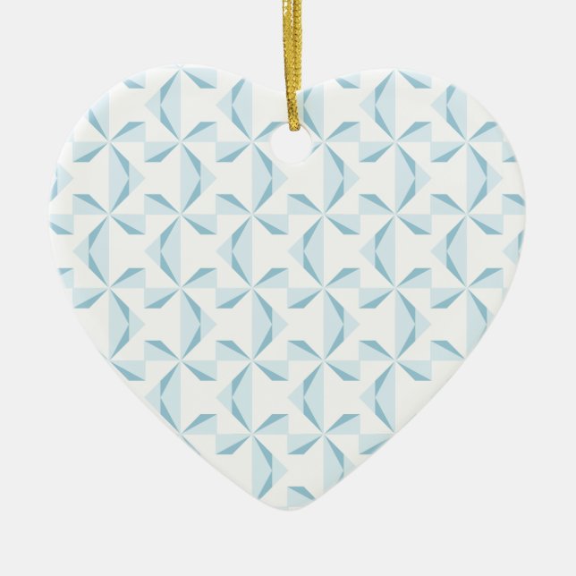 Himlar Blue Pinjul Julgransprydnad Keramik (Framsidan)