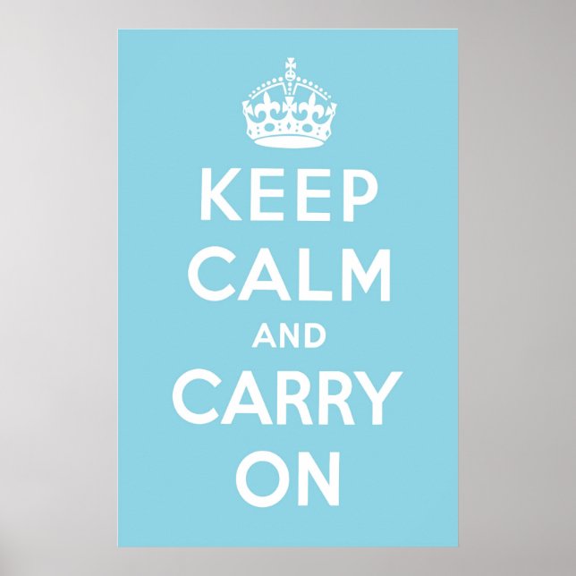 Himlar Blue Poster (Framsidan)