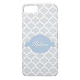 Himlar Blue Quatrefoil Personlig