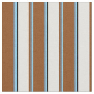 Himlar Blue, Slate Grått, Brown, Light Cyan and Bl Tyg