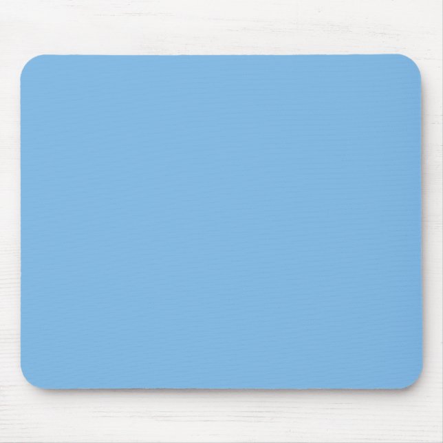 Himlar Blue (solid färg) Aero Musmatta (Framsidan)