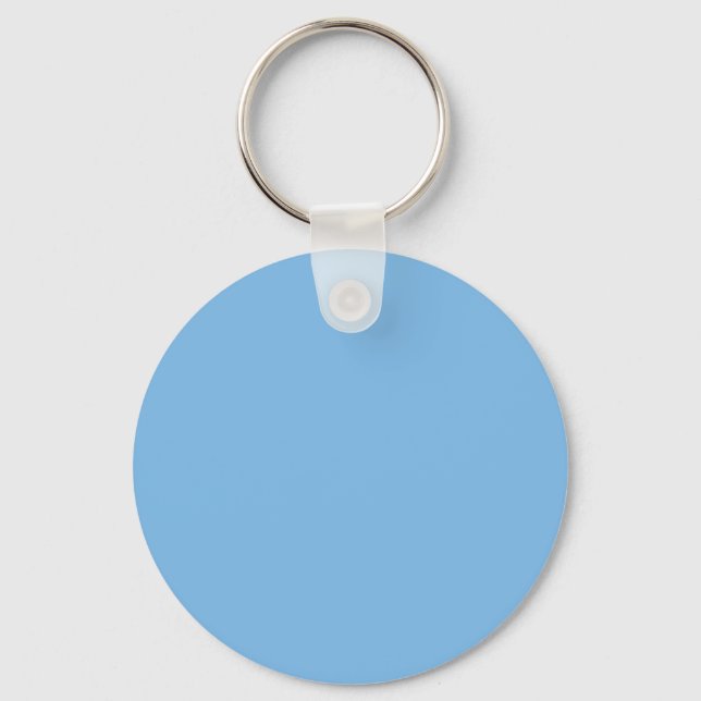 Himlar Blue (solid färg) Aero Nyckelring (Framsida)