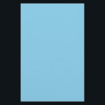 Himlar Blue Solid Färg Brevpapper<br><div class="desc">Himlar Blue Solid Färg</div>
