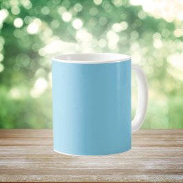Himlar Blue Solid Färg Kaffemugg