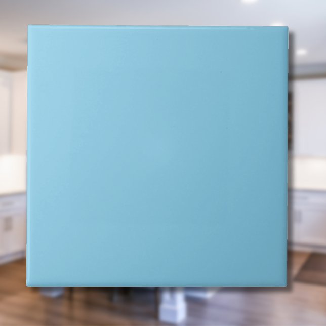 Himlar Blue Solid Färg | Klassisk | ELEGANT Kakelplatta (Skapare uppladdad)