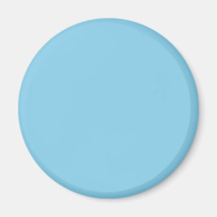 Himlar Blue Solid Färg Magnet
