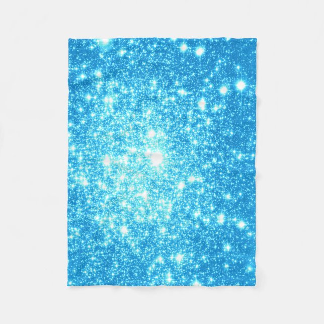 Himlar Blue Stars Fleece Blanket (Framsidan)