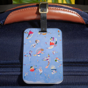 Himlar Blue   Wassily Kandinsky Bagagebricka
