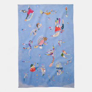 Himlar Blue   Wassily Kandinsky Kökshandduk