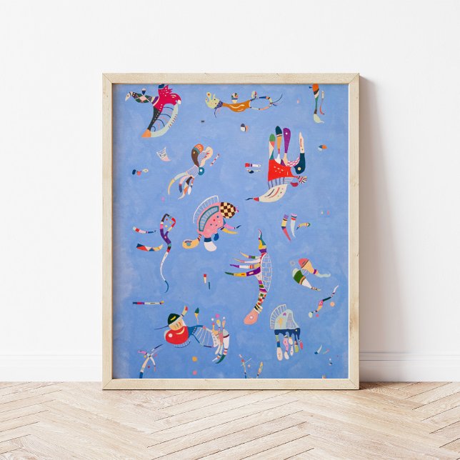 Himlar Blue | Wassily Kandinsky Poster (Skapare uppladdad)