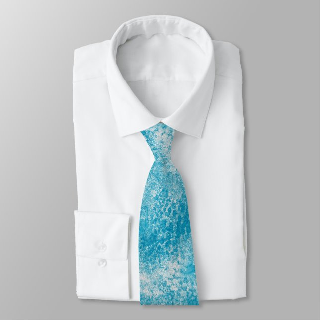 Himlar Blue & White Coral Struktur Slips (Bunden)