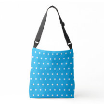 Himlar Blue White Polka dots