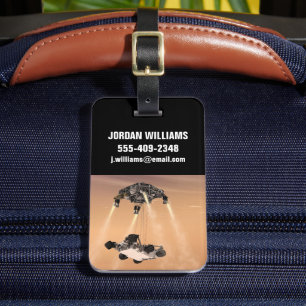 Himlar Crane Maneuver under Curiosity's Mars Desce Bagagebricka