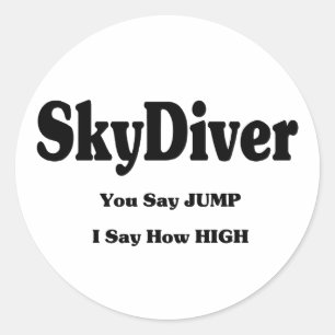 Himlar Diver Runt Klistermärke