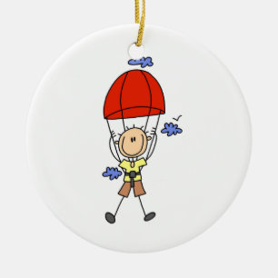 Himlar Diving Stick figur Julgransprydnad Keramik