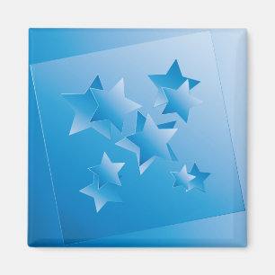 Himlar fönster magnet