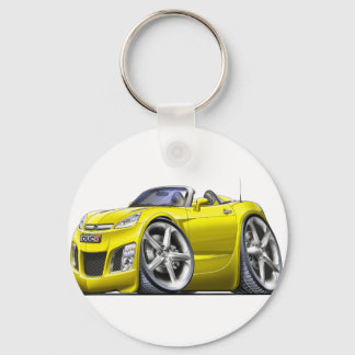 Himlar Gult Car Nyckelring