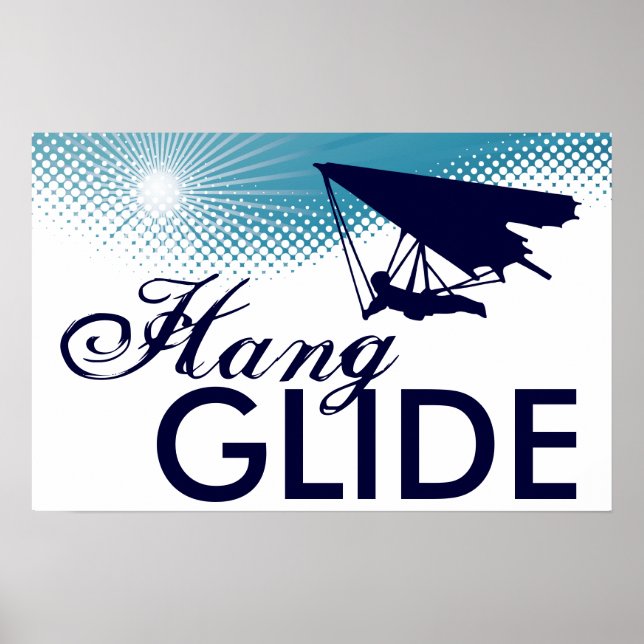 himlar high hang glide poster (Framsidan)