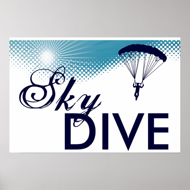 himlar high skydive poster (Framsidan)