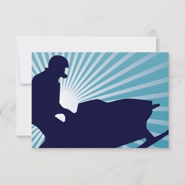 himlar high snowMober Inbjudningar (Framsida)