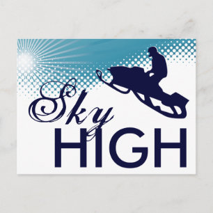 himlar high snowMobing Vykort