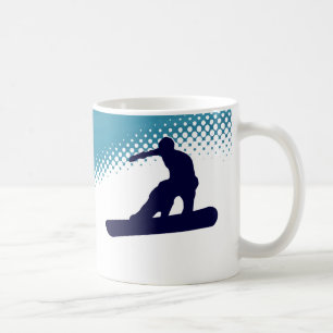 himlar hög snöbordning kaffemugg