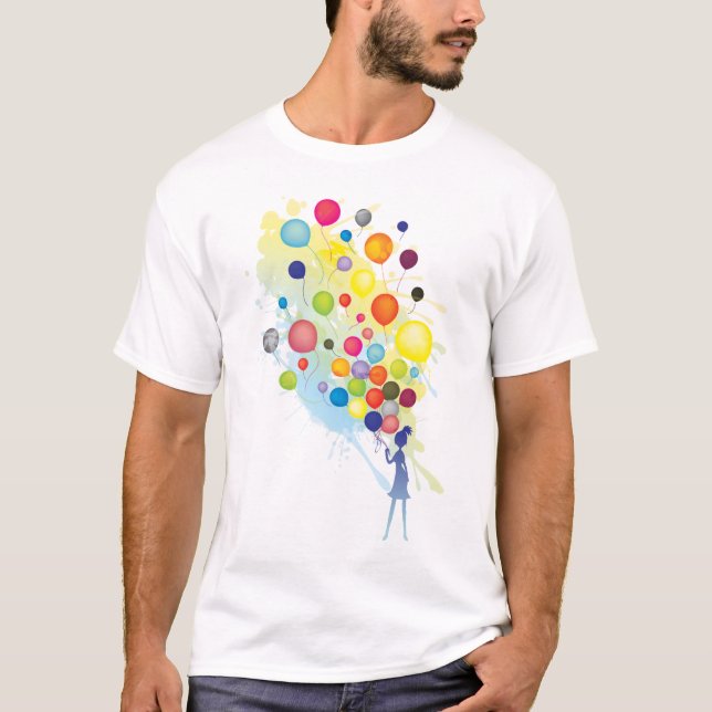 Himlar_Hög T-shirt (Framsida)