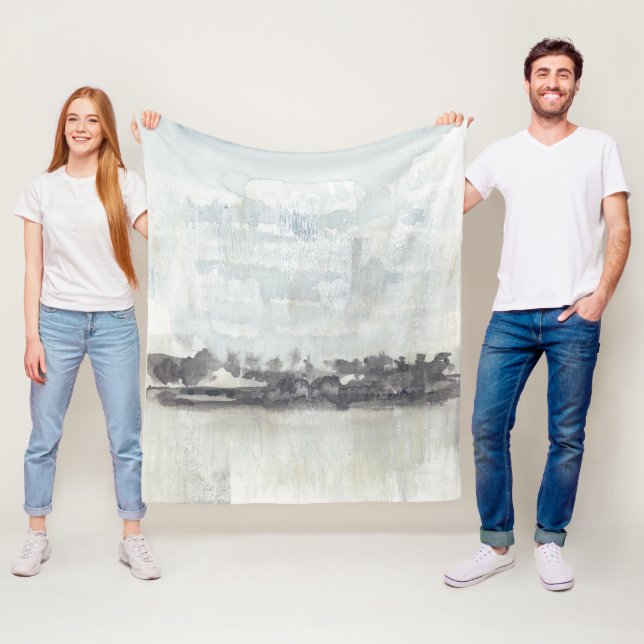 Himlar Horisont - Neutralt Färg Fleecefilt (På plats)