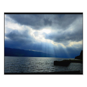 Himlar i Loch Ness Fototryck